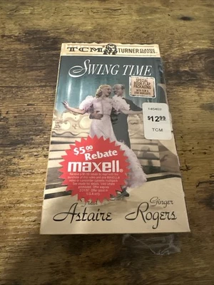 Swing Time VHS Fred Astaire & Ginger Rogers New Sealed - Image 1 of 2