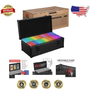 Pro Series Graded Card Storage Case - Fits 120+ Slabs with Foam Protection - Picture 1 of 10