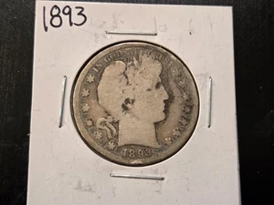1900-S U.S. Barber/Liberty Half Dollar .900 Silber, guter Zustand - Bild 1 von 2