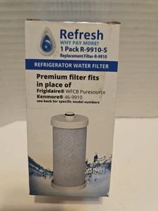 Refresh  R-9910-S Replacement Refrigerator Water Filter, New and Sealed - Picture 1 of 6