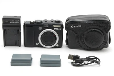 [MINT w/Case] Canon PowerShot G7 10.0MP Digital Compact Camera From JAPAN - Image 1 of 4