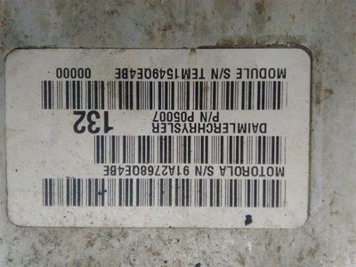 Módulo de control electrónico ECM del motor gasolina compatible con camioneta Dodge 2500 99 20020211 Foto 1 de 4