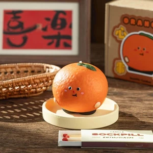 Handmade Orange Scented Candle - Picture 1 of 4