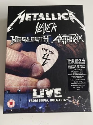 The Big 4 LIVE from Sofia Bulgaria Metallica, Slayer, Megadeath and Anthrax 2DVD - Bild 1 von 3