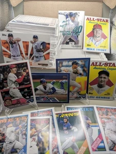 2023 Topps MLB - Series 1 & 2 Bulk Lot - 375 Unique Base + Some Inserts & Hits - Bild 1 von 2