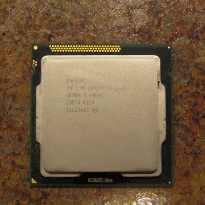 Intel Core i7-2600 SR00B 3.40 GHZ CPU Processor - Image 1 of 2