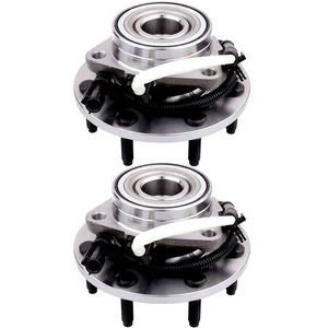 For Ford F150 2001 2002 2003 F250 1997-1999 XLT 4WD Front Wheel Hub Bearing Pair - Bild 1 von 7
