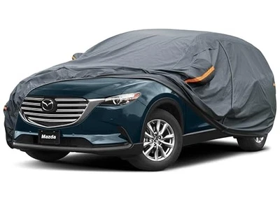 For Mazda CX-9 2007-2025 Waterproof Car Cover 16 Layers All Weather with Zipper Foto 1 de 4