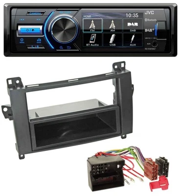 JVC Bluetooth MP3 USB DAB Autoradio für Mercedes Vito Viano W639 06-14 - Bild 1 von 4