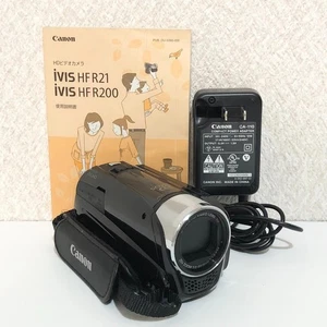 Canon iVIS HF R21 Black Digital Video Camera Camcorder VIXIA HF R21 w/Battery - Picture 1 of 11