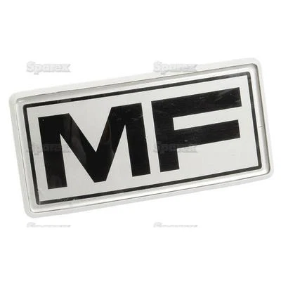 Emblema para retroexcavadora tractor Massey-Ferguson MF 20/30: 20D 20E 20F 30E 30H+ Foto 1 de 2