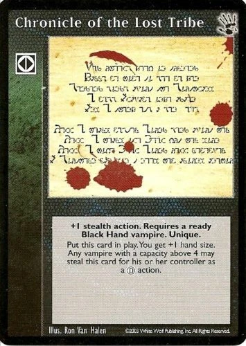 Chronicle of the Lost Tribe VTES JYHAD BH - Image 1 of 1