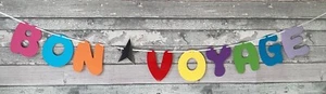 Gute Reise Party Banner Reisen Verlassen Arbeit Wimpelschild - Bild 1 von 5