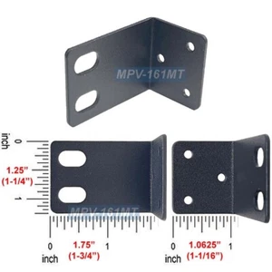 1U 19" Gestellhalterung Ohren - Bild 1 von 3