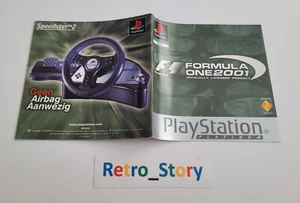 Sony Playstation PS1 - Formula One 2001 - Notice / Instruction Manual - Picture 1 of 1