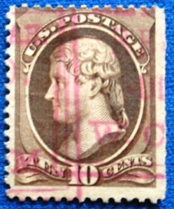 Magenta CANCELACIÓN DE FANTASÍA - REGISTRO ESCASO (?) MARCADO en BILLETE 10C!! - Imagen 1 de 1