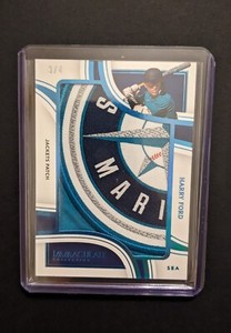 2023 Panini Immaculate Harry Ford Jacket Seattle Mariners - Patch SSP 3/4