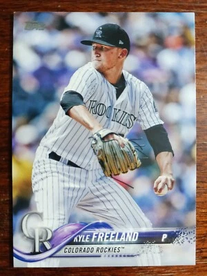 2018 Topps 586 Kyle Freeland - Image 1 of 2