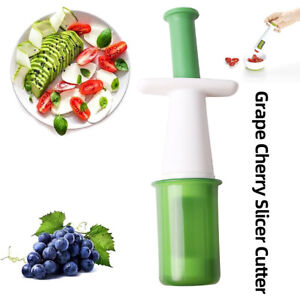 Multi-Function Fruit and Vegetable Slicer Dispenser Grape Cherry Slicer Cutter