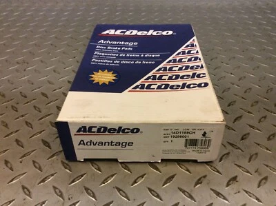 Fits Cadillac DTS Buick Chevrolet Impala Brake Pads ACDelco 19286001 14D1159CH - Image 1 of 4