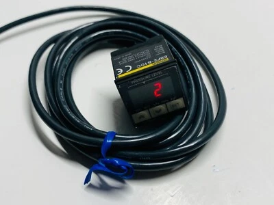 Omron Cat No. E8F2-B10C 12 to 24 VDC Digital Pressure Gauge - Image 1 of 4