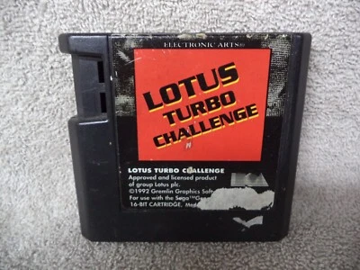 Lotus Turbo Challenge Cartridge Only For Sega Genesis - Image 1 of 4