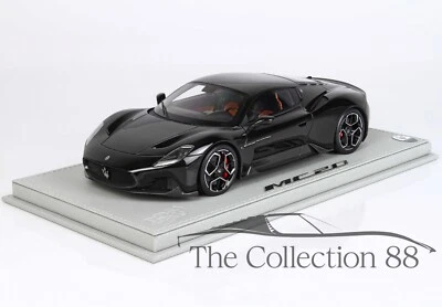 Maserati MC20 nero black enigma 1:18 BBR models Limited edition 1 of 100 - Immagine 1 di 3