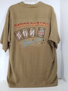 Tommy Bahama sz M Ride em Cowboy Poker Card King Embroidered Silk Shirt (LRW) - Picture 1 of 11