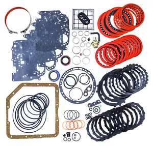 TH350 350C Transmission Rebuild - Master Kit Alto Red Clutches w Blk Steels Band - Picture 1 of 16