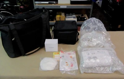 New Ameda Finesse Double Electric Breast Pump System with Dottie Tote 101A07 - Image 1 of 4