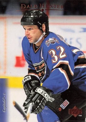 1995 Upper Deck #442 Dale Hunter Washington Capitals - Image 1 of 2