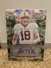 2016 Panini Prizm Draft Picks Autographs Prizms Camo #154 Austin Hooper Auto/199