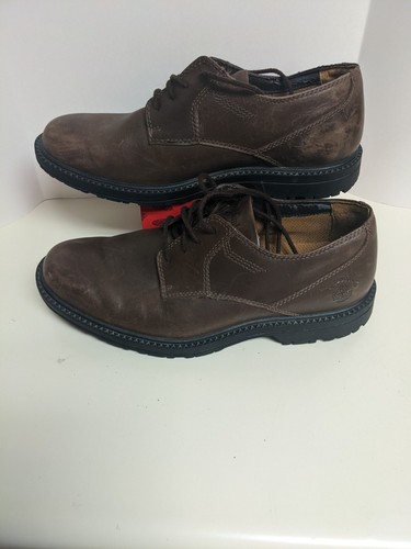 SCARPE OOXFORD MARRONI TIMBERLAND ROBUSTE IMPERMEABILI DA UOMO TAGLIA 9 5 NANTUCKET marroni