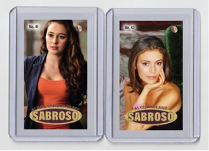 Alyssa Milano Rare MH Sabroso #'d x/3 Tabakkarte Nr. 43 - Bild 1 von 1
