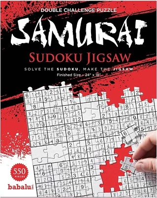 Quebra-cabeça Samurai Sudoku 550 peças Babalu novo - Imagem 1 de 2