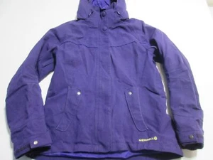 Merrell Womens Size M Windbreaker Jacket Purple Opti-Shell Opti-Warm Outerwear - Picture 1 of 7