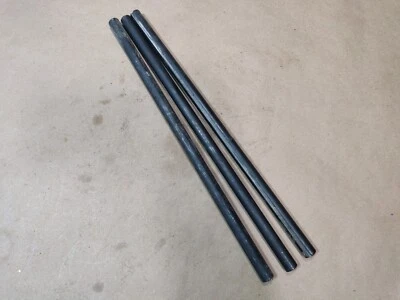 5-QTY, Keyed Shaft: 5/8" x 16", 3/16" x 3/32" Keyway, Solid Steel, Free Shipping - Image 1 of 3