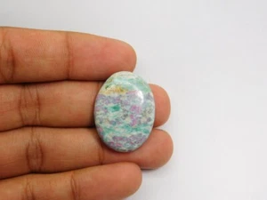 Ruby Fuschite gemstone 100% Natural Cabochon Loose For Jewelry 34 Cts. ME-4288 - Picture 1 of 3