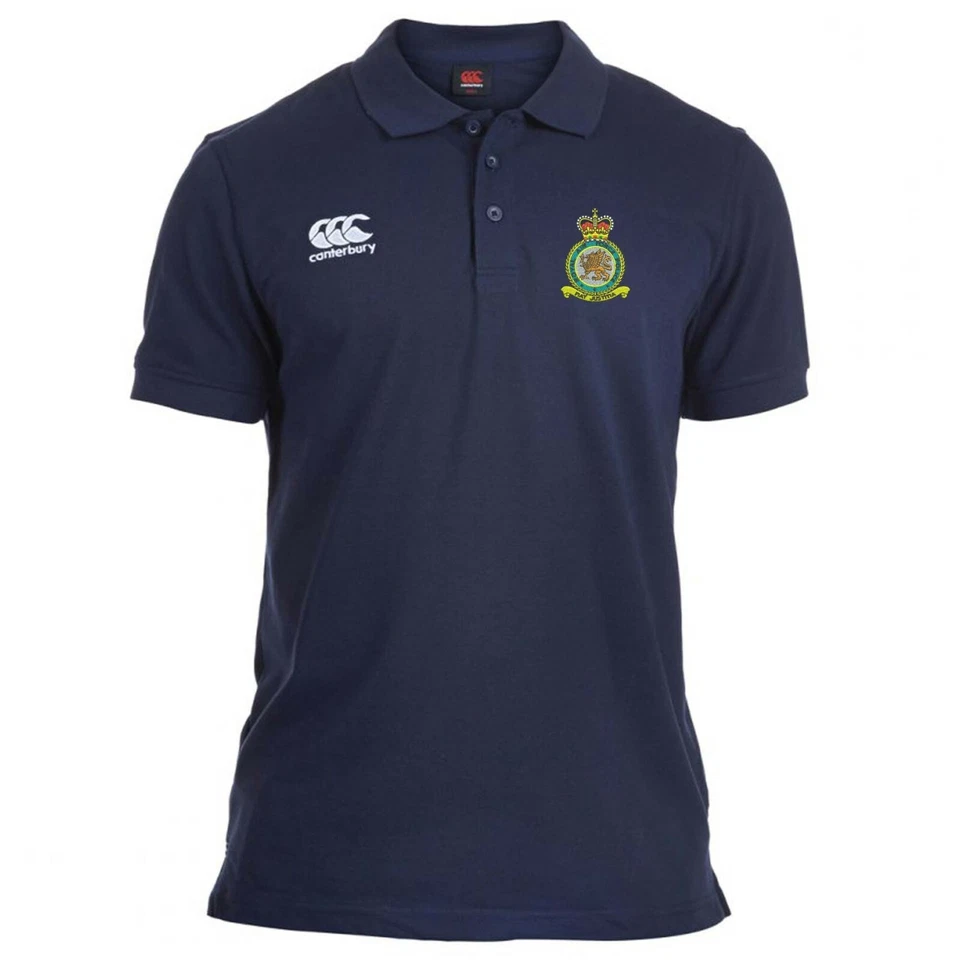 OFFICIAL RAF Police embroidered Canterbury Rugby Polo Shirt  - Image 1 of 1