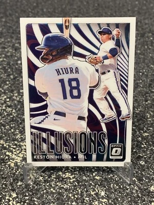 2020 Donruss Optic Baseball Illusions KESTON HIURA- No. OI-15 - Image 1 of 2