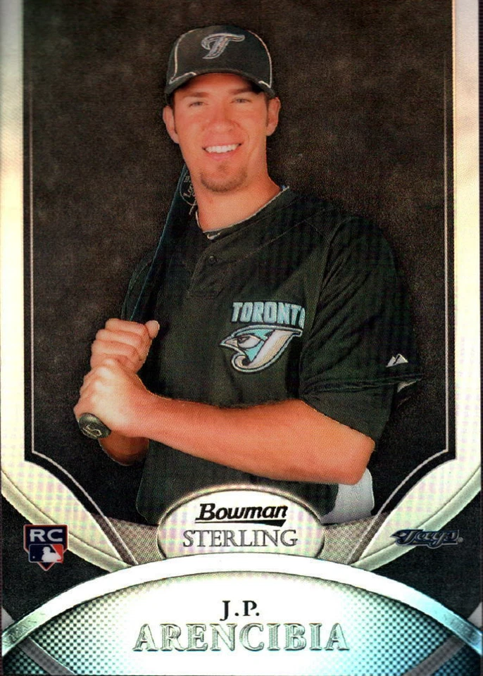 2010 Bowman Sterling Black Refractors #4 J.P. Arencibia #/25 AZ062 - Image 1 of 1