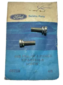 2 Genuine Ford Screws NOS E1PZ-9B874-A - Picture 1 of 1