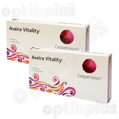 AVAIRA Vitality (verbesserte Version) - Monatslinse - 2x6er-Pack [9419]