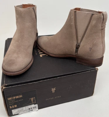 Botas Chelsea Frye Carly para mujer 3478248 ceniza talla 6,5 M Foto 1 de 4