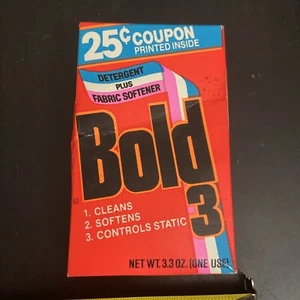 Vintage Bold 3 Neu 3,3 Unzen Waschseife Waschmittel - Bild 1 von 6