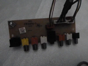 AV Side Jack Board 17FAV14-1 PCB for JVC LCD LT-32DF7BK - Picture 1 of 2