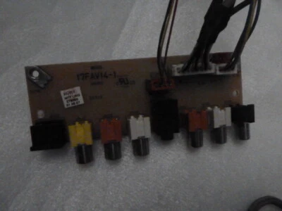 AV Side Jack Board 17FAV14-1 PCB for JVC LCD LT-32DF7BK - Image 1 of 2