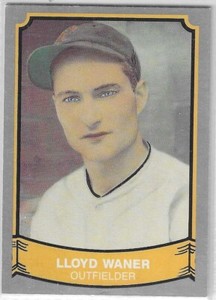 LLOYD WANER PITTSBURGH PIRATES 1989 PACIFIC TRADING BASEBALL CARD