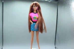 Glitter Hair Barbie Rare Long Hair Doll 1993 Mattel Vintage #3 (B21) - Picture 1 of 7