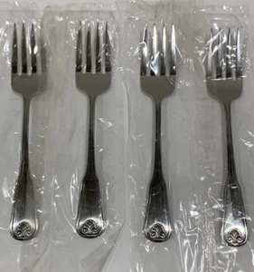 Vajilla de acero inoxidable Oneida Colonial Mood (4) tenedores para ensaladas 6 1/4" nunca se han usado - Imagen 1 de 8